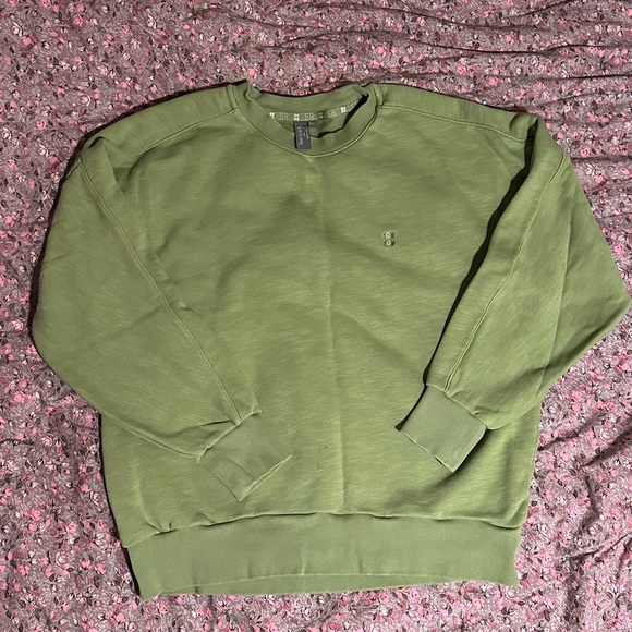 Green Sweaty Betty Essentials Sweatshirt Medium - Picture 4 of 8